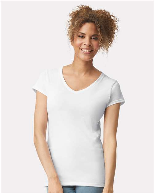 Femme Softstyle® T-shirt col en V