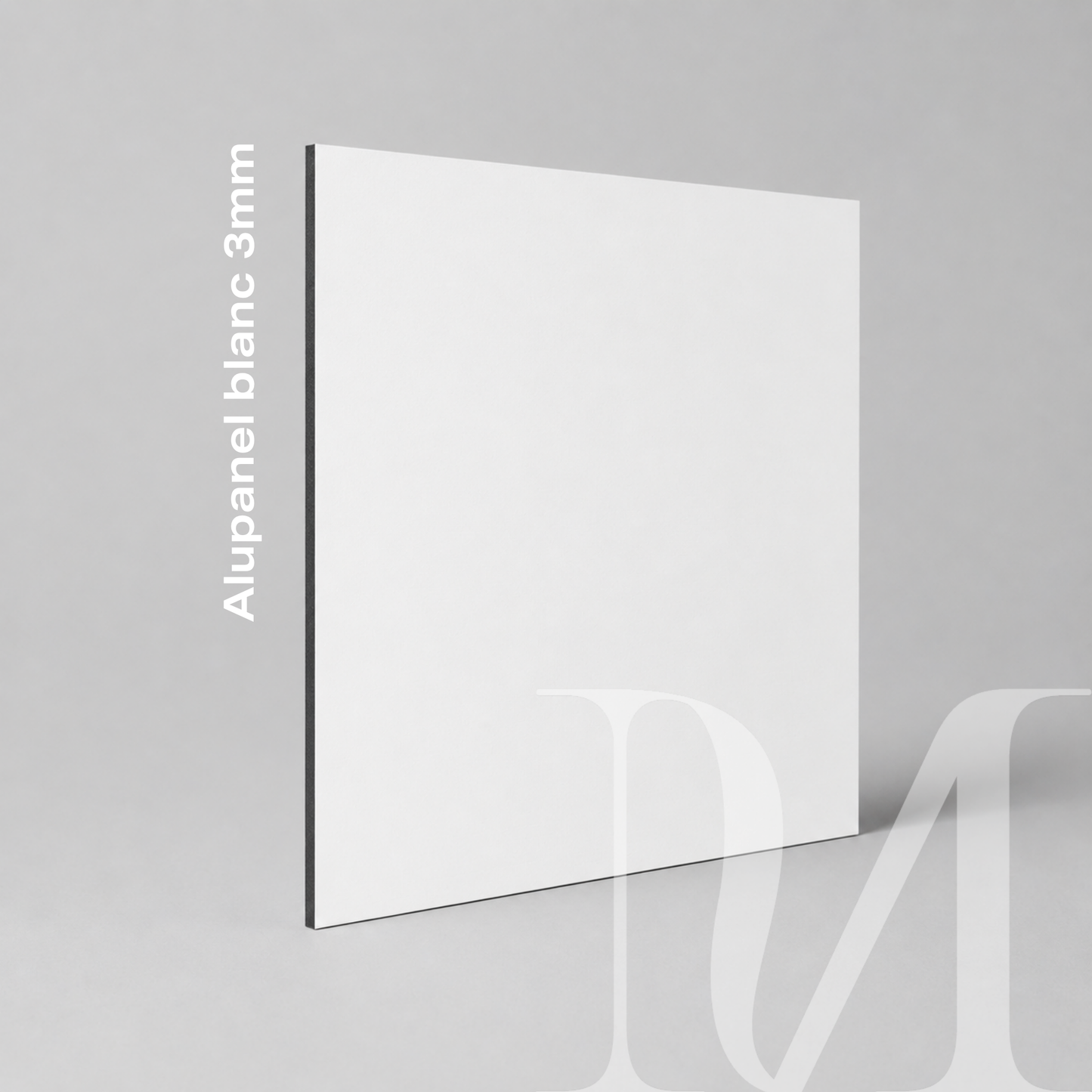 Alupanel blanc 3mm
