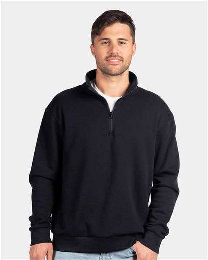 Unisexe Chandail molletonné 1/4 zip