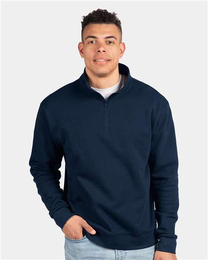 Unisexe Chandail molletonné 1/4 zip
