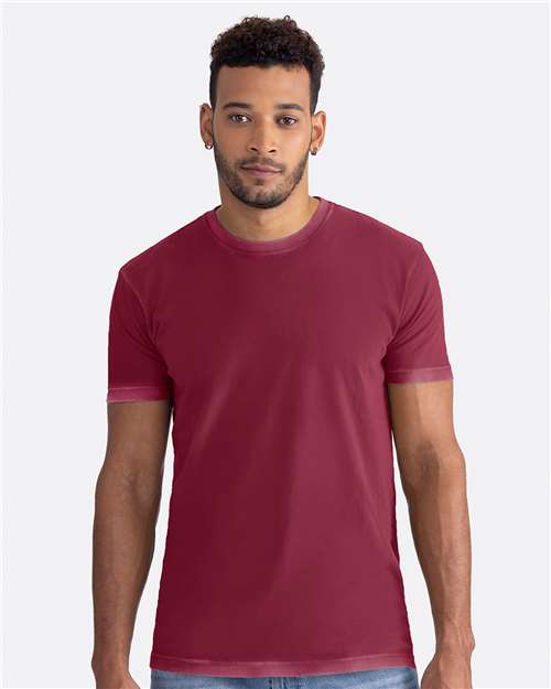 Unisexe T-shirt délavé doux