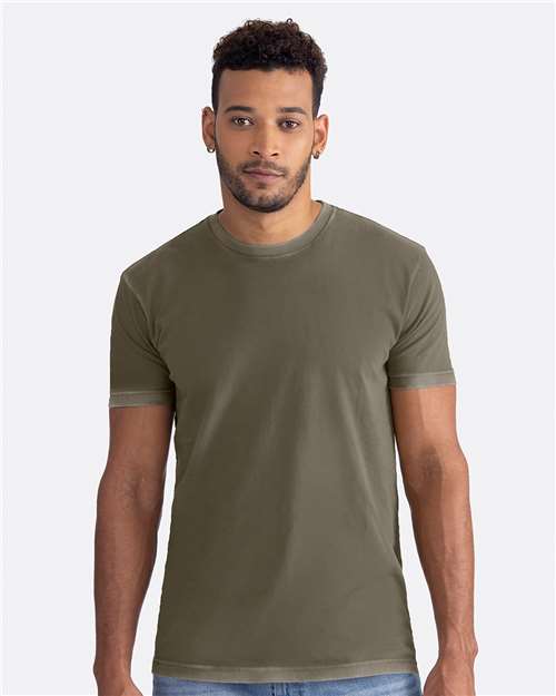 Unisexe T-shirt délavé doux