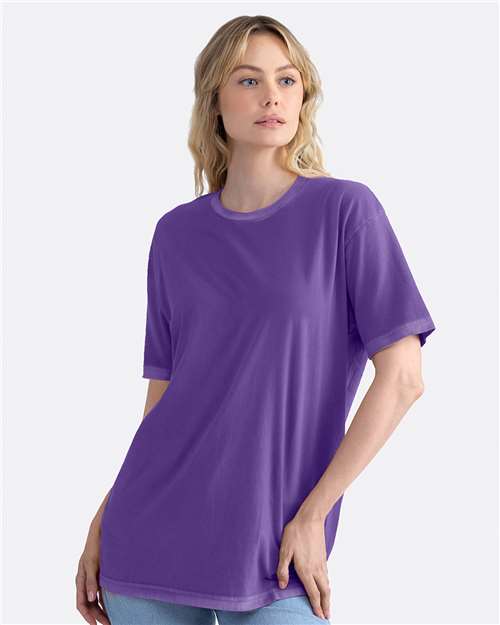 Unisexe T-shirt délavé doux