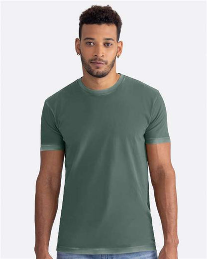 Unisexe T-shirt délavé doux