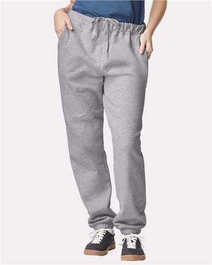 Unisexe Softstyle® mi-lourd Pantalon molletonné avec poches