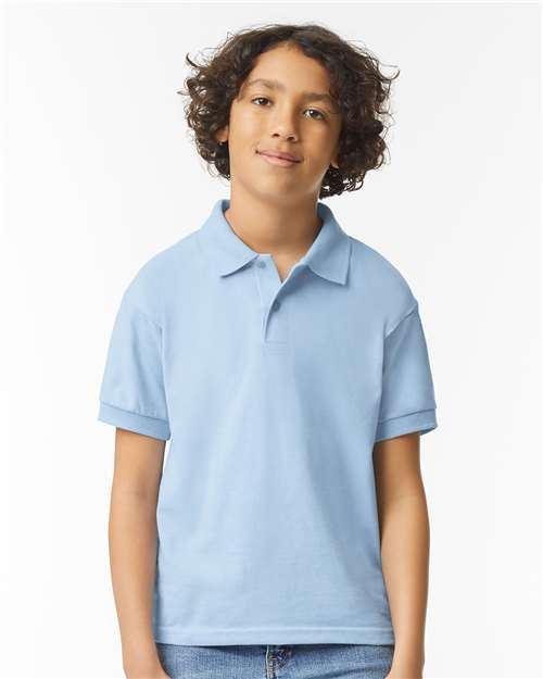 Junior DryBlend® Polo en jersey