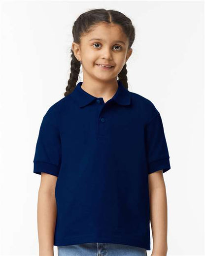 Junior DryBlend® Polo en jersey