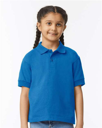 Junior DryBlend® Polo en jersey