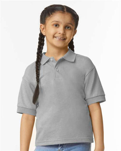Junior DryBlend® Polo en jersey
