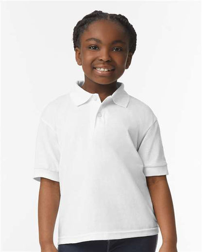Junior DryBlend® Polo en jersey