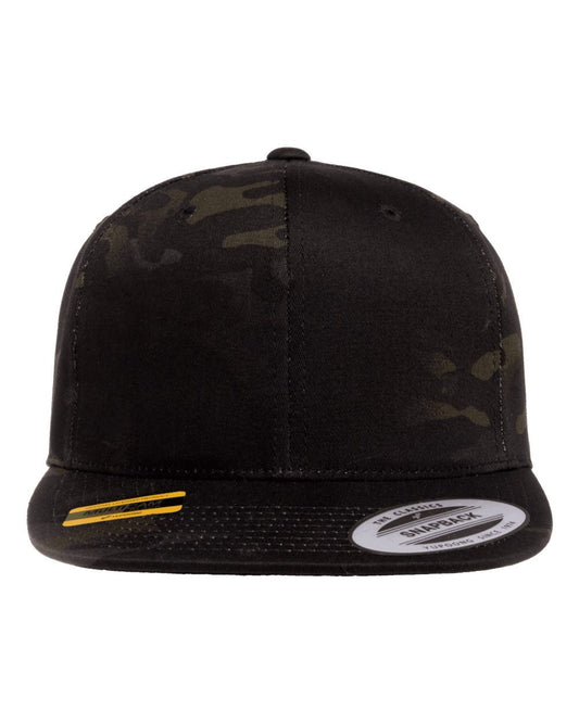 Casquette snapback Premium, visière plate