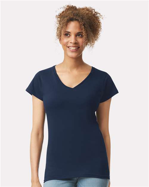 Femme Softstyle® T-shirt col en V