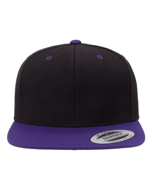 Casquette snapback Premium, visière plate