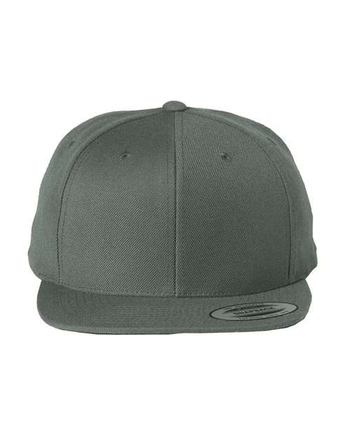 Casquette snapback Premium, visière plate