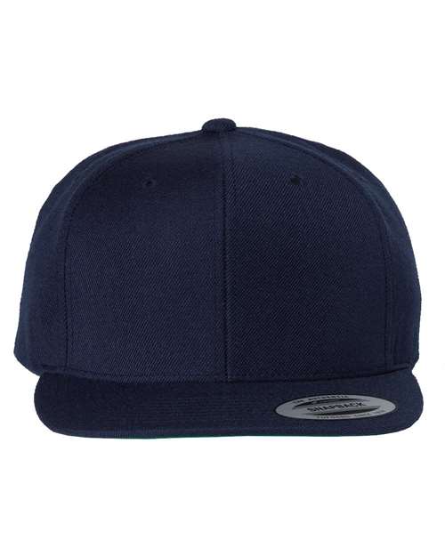 Casquette snapback Premium, visière plate