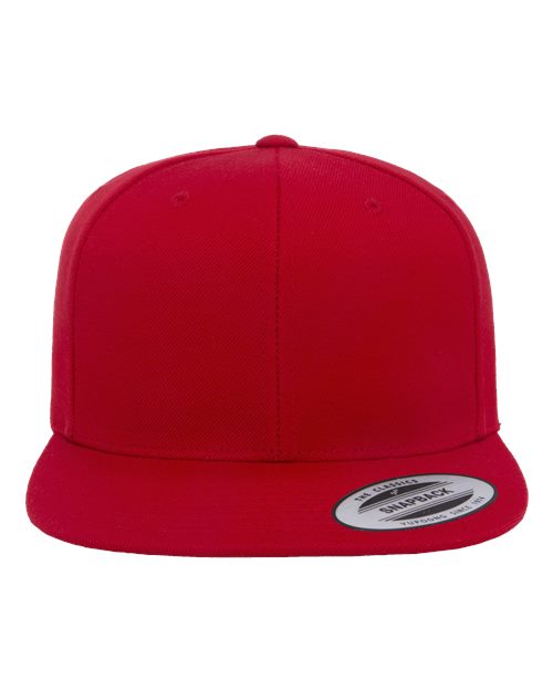 Casquette snapback Premium, visière plate