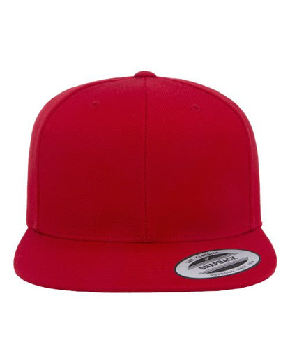 Casquette snapback Premium, visière plate