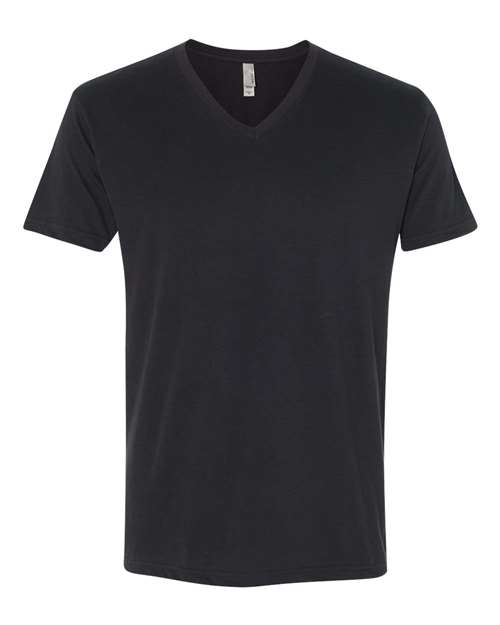 Unisexe suédé T-shirt col en V