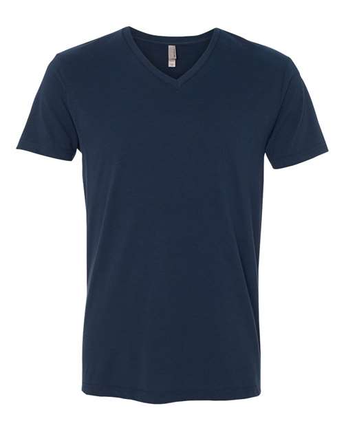 Unisexe suédé T-shirt col en V
