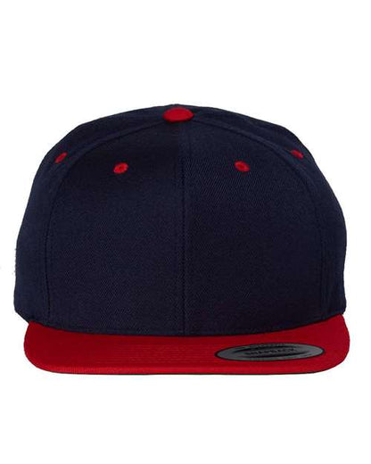 Casquette snapback Premium, visière plate
