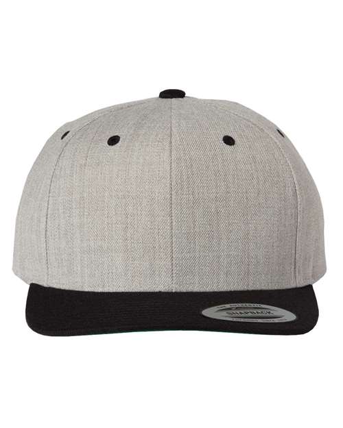 Casquette snapback Premium, visière plate