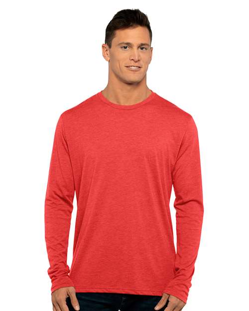 Unisexe Triblend T-shirt à manches longues