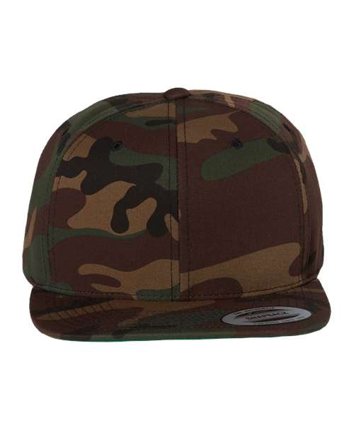 Casquette snapback Premium, visière plate