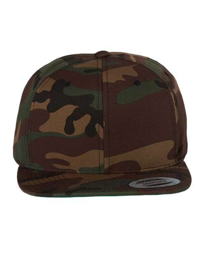 Casquette snapback Premium, visière plate