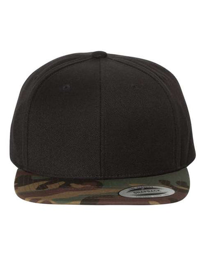 Casquette snapback Premium, visière plate
