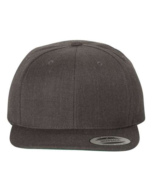 Casquette snapback Premium, visière plate