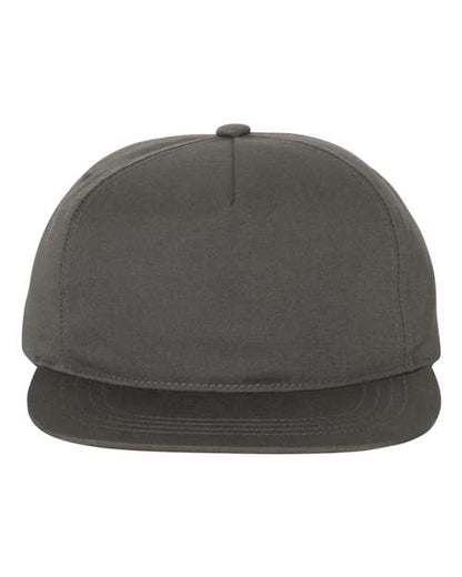 Casquette snapback 5 panneaux, légèrement structurée