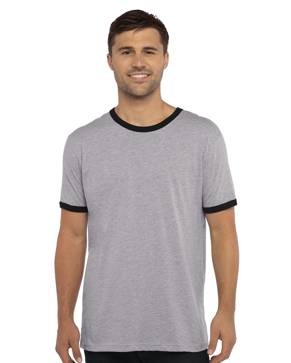 Unisexe Cotton T-shirt à bords contrastants