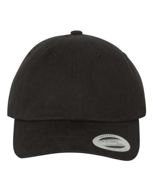 Casquette ajustable en coton sergé pigmenté