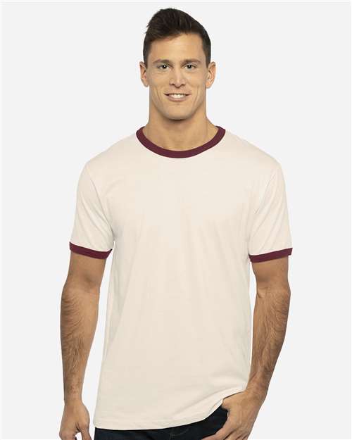 Unisexe Cotton T-shirt à bords contrastants