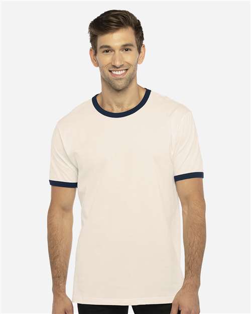 Unisexe Cotton T-shirt à bords contrastants