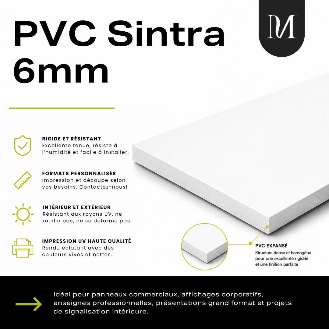 PVC Sintra 6mm