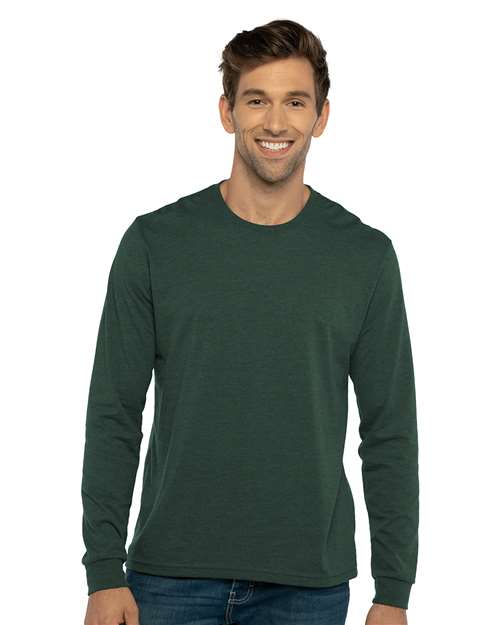 Unisexe suédé T-shirt à manches longues