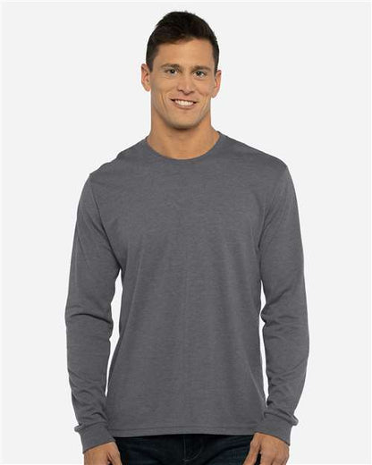 Unisexe suédé T-shirt à manches longues