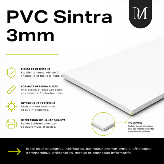 PVC Sintra 3mm