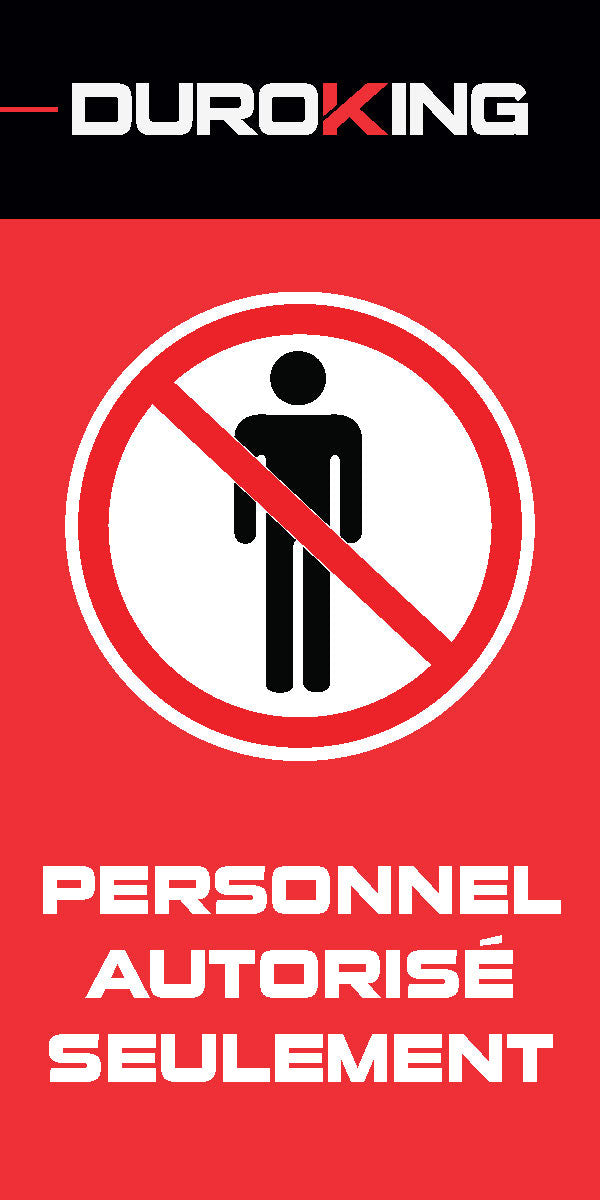 Affiches - Accès au chantier