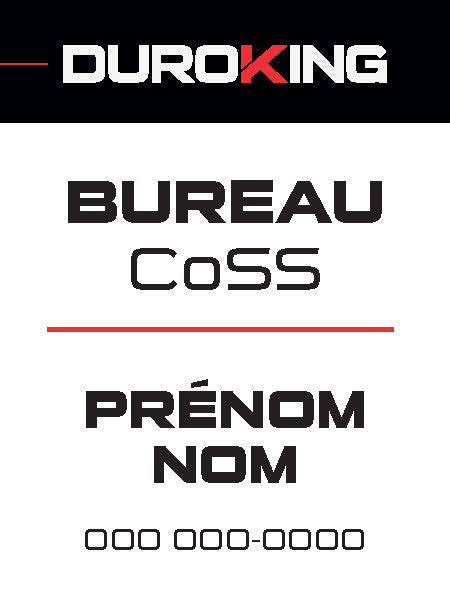 Affiches - Bureau de chantier