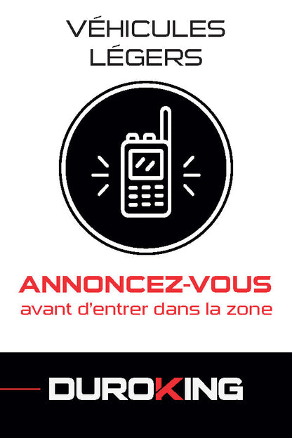 Affiches - Plan de circulation