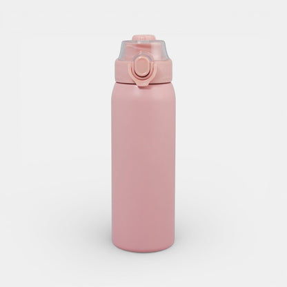 Impression M Alexis 2067 pink stainless steel vacuum insulated water bottle with leakproof lid and carry handle