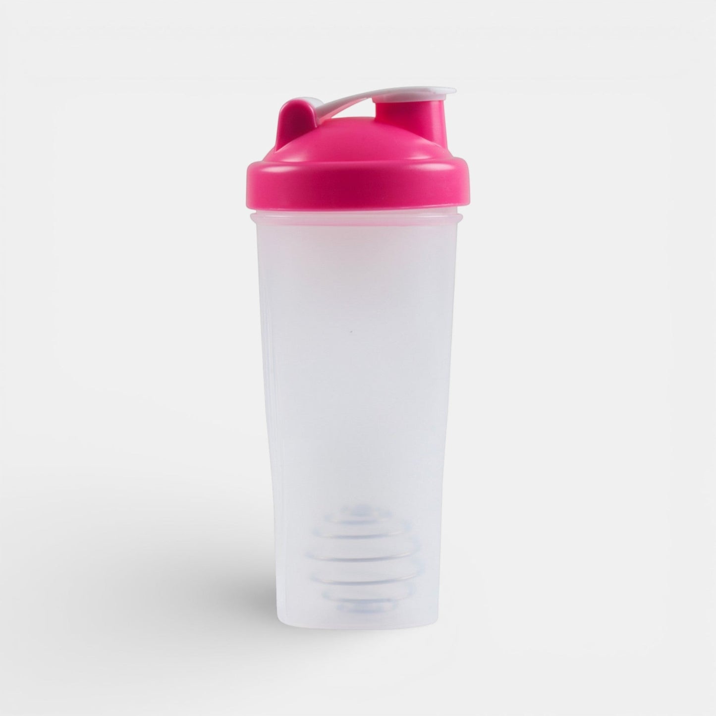 Impression M Shaker Corinthe 1575 plastic bottle with pink lid and stainless steel mixing ball for smooth drinks