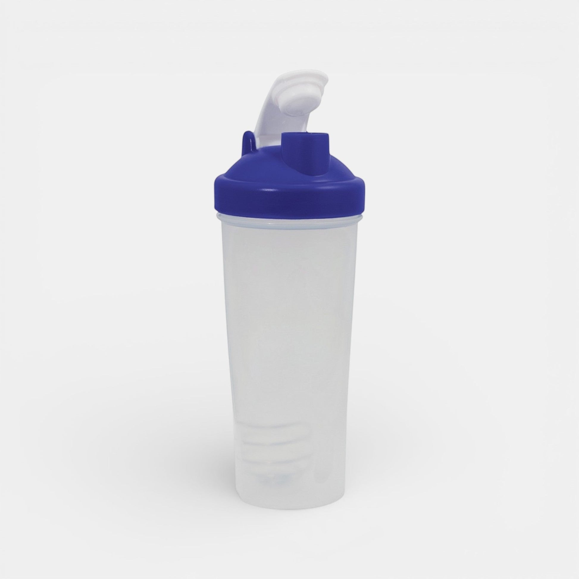Impression M Shaker Corinthe 1575 plastic bottle with blue lid and white flip cap for smooth protein shakes