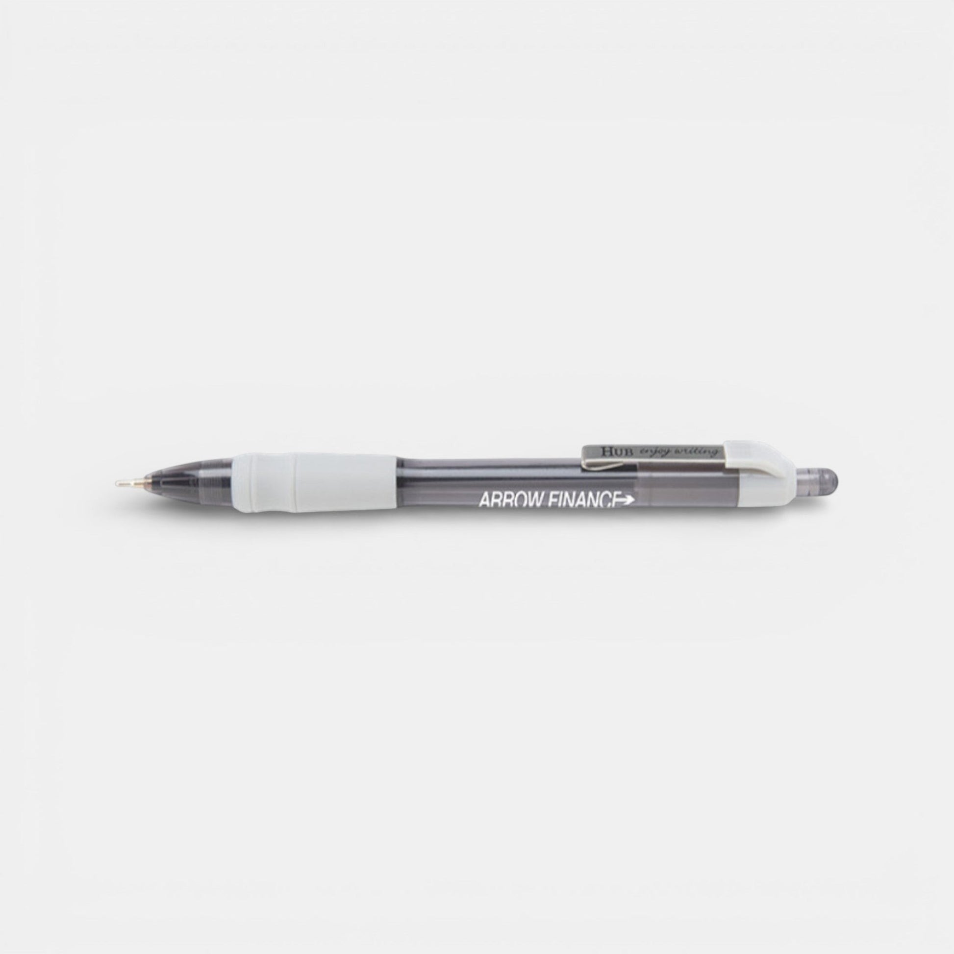 Impression M Stylo MaxGlide Click retractable ballpoint pen with translucent barrel and air-cushion rubber grip