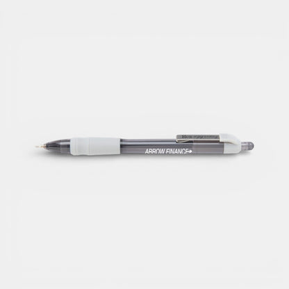 Impression M Stylo MaxGlide Click retractable ballpoint pen with translucent barrel and air-cushion rubber grip
