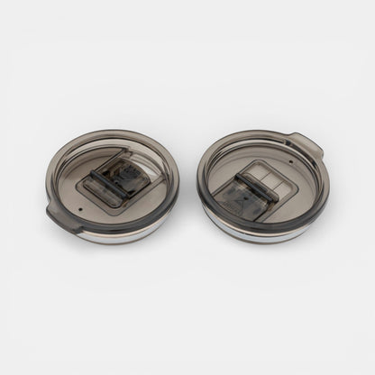 Impression M Urban Peak Bondi insulated tumbler lids with sliding spill-resistant closures in smoke finish
